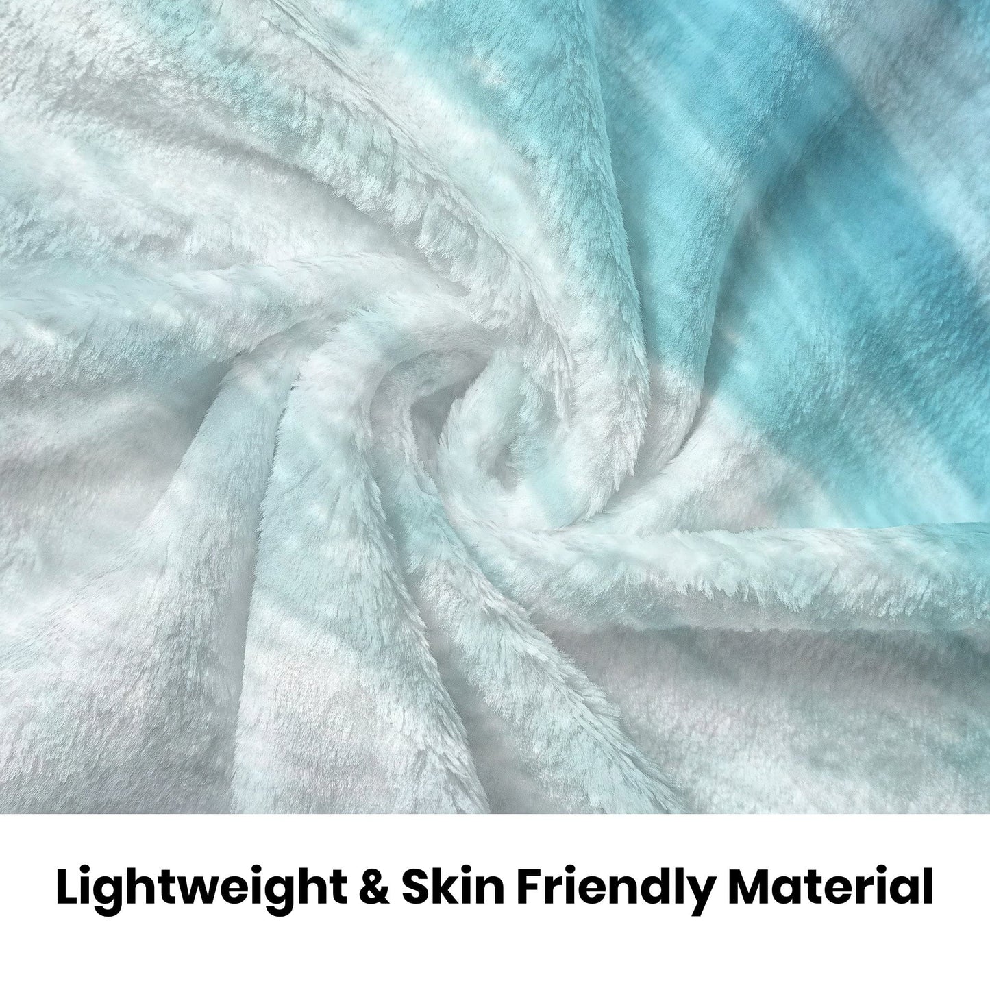 Beach Throw Blanket 50x40 Inch, Beach Starfish Lightweight Soft Microfiber Throw Blanket with 18x18 Inch Pillowcase Perfect for Bed and Sofa